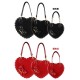Sheep Puff Cookie Heart Matte Edition Bags(Reservation/5 Colours/3 Sizes/Full Payment Without Shipping)